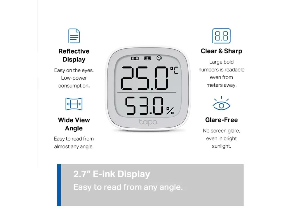 TP-Link TPLINK T315 Tapo Smart Temperatureand Humidity Monitor Slika 4